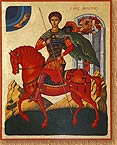 Saint Demetrios on Horse